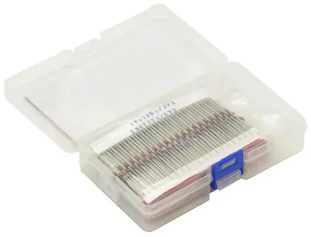 Main image of 600pcs 3V-47V Diode Kit 1W Zener Voltage Regulator Diode Set 30Values*20pcs for board module