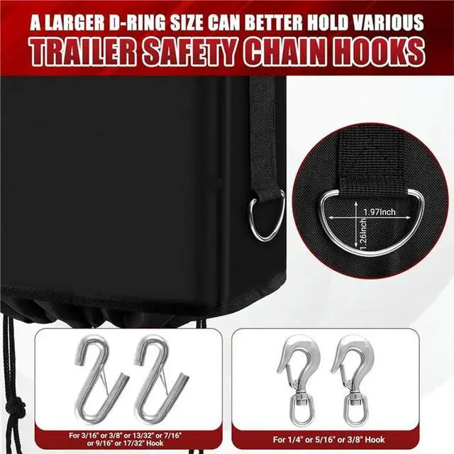 Alt view image 2 of 6 - RV Jack Cover With Extended Height For Most Electric Tongue Jacks