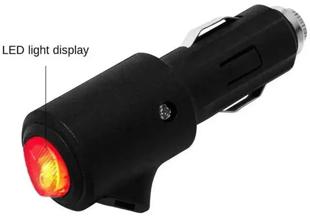 Main image of Car Cigarette Lighter Plug Socket Converter High-High-Accessories 15A, 12v, 24v, Led Indicator Light