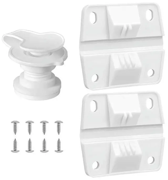 Main image of Cooler Hinges For Coleman Cooler Hinges Easy No-Drill Install.Durable Hinges. Restores Cooler For Camping, Fishing