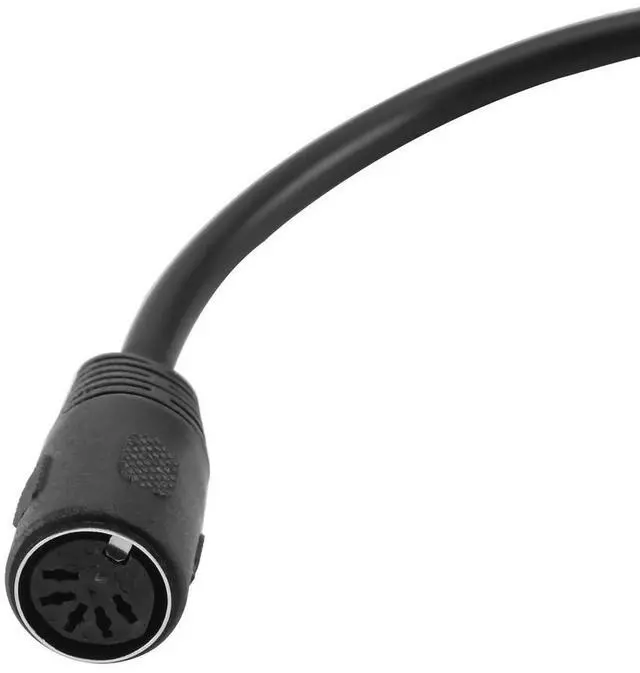 Main image of YM-MIDI CABLE,5-Pin Din Female To Monoprice 6.35Mm (1/4 Inch) Male TRS Stereo Audio Extension Cable