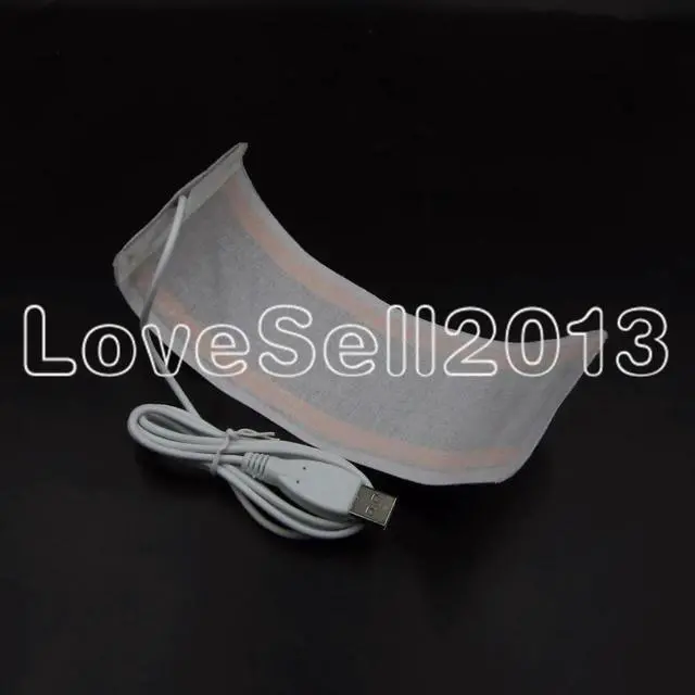Alt view image 3 of 6 - 2Pcs One Pair 5V USB Heating Element Film Heater Soft Bendable Heat Pad 6*20CM for Shoe Dryer Health Care Supplies