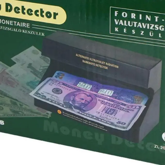 Alt view image 5 of 6 - UV Counter feit Bill Detector for Bills Banknote Fake Note Money Checker