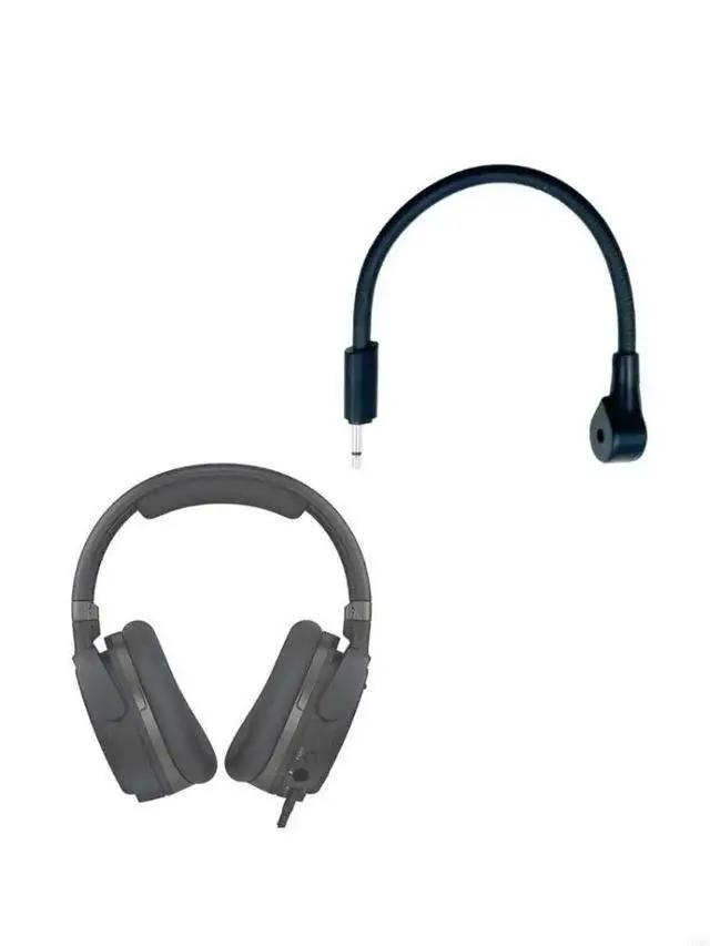 Alt view image 4 of 6 - Replacement Game Mic 2.5mm Microphone For JBL Q100 Gaming Headset Detachable Microphone Gaming Headsets Accessories