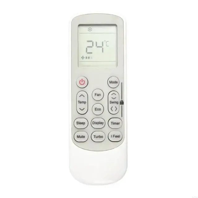 Alt view image 4 of 6 - 2025 Remote For Traiden EMTHS121A CMTHS121A Air Conditioner Use 2pcs 3ABatteries