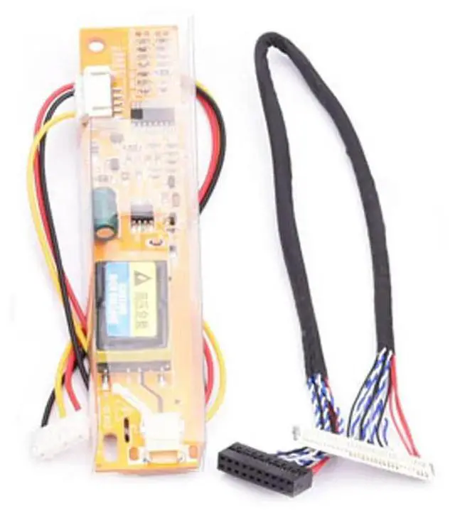 Alt view image 3 of 6 - cable inverter kit 30pin 1ch 6bit LVDS cable 25cm+ 1pcs ccfl inverter for LCD computer repair FIX-30P-D6 for 15.4" LTN154AT01