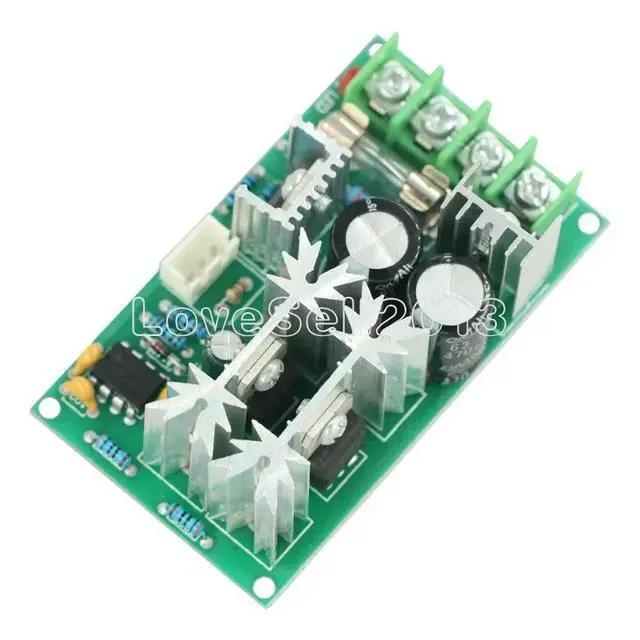 Alt view image 2 of 3 - DC 10-60V 20A Universal PWM HHO RC Motor Speed Controller Regler Module Switch Module