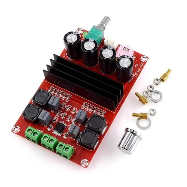 Alt view image 3 of 3 - XH-M190 TDA3116D2 TPA3116 Two-Channel Digital Amplifier Board High-Power Module 12V-24V For DIY Speakers Way