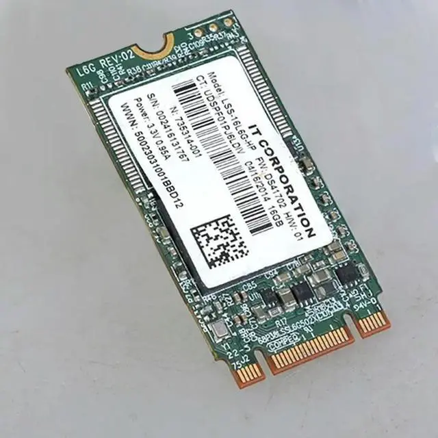 Alt view image 6 of 6 - Laptop Internal LSS-16L6G 16GB 2242 M.2 SSD Hard Drive Disk Replacement for Laptops Desktops Accessories