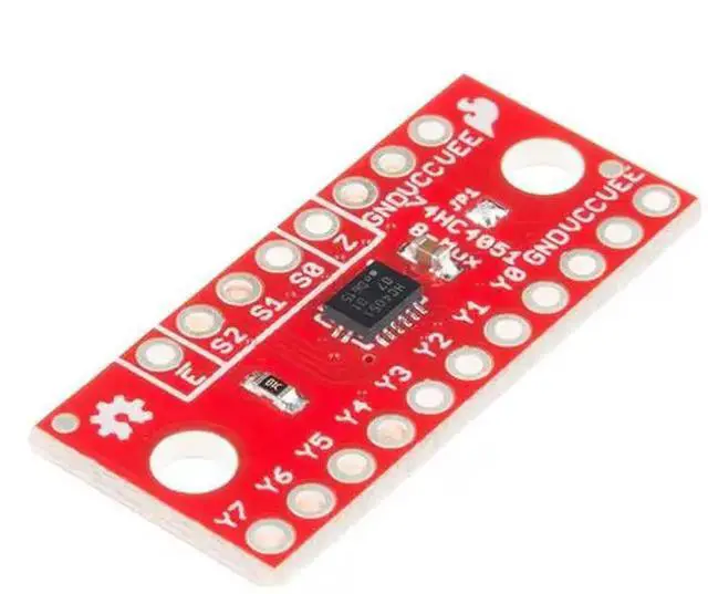 Alt view image 4 of 6 - BOB-13906 BOB-13906 Multiplexer Breakout -8 Channel 74HC4051