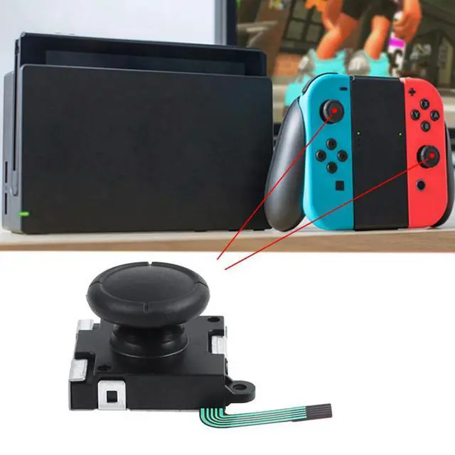 Alt view image 3 of 3 - YM-5X 3D Analog Joystick Thumb Sticks Sensor Replacements For Nintendo Switch Joy Con Controller
