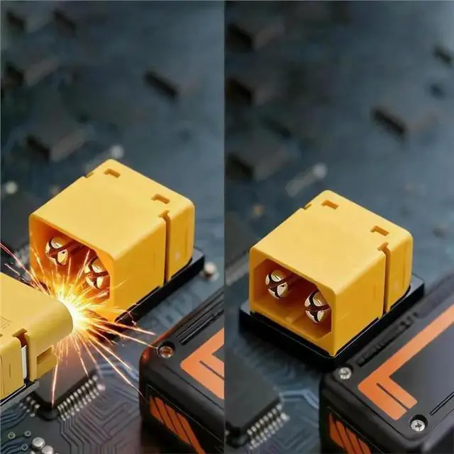 Alt view image 2 of 3 - XT60 Anti-Spark Filter FPV RC Soft-Start 3-8S XT60 TOLL High-Power MOS For Rc Model/Cars/Boats