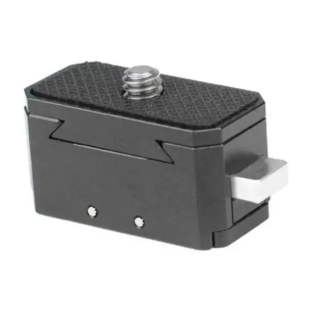 Alt view image 3 of 3 - For X5/4/3/2 Quick Release Mount Base- Sports Camera Accessory 1/4 Inch Screw Hole