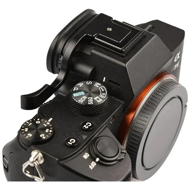 Alt view image 2 of 3 - YM-Alloy Thumb Rest Support Holder For A9 A7M3 A72 A7M2 A7S2 Cameras Enhanced Stability Comfort Grip Design
