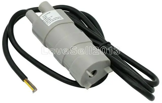 Alt view image 3 of 3 - 12V DC 1.2A Micro Submersible Motor Water Pump 5M 14L/Min 600L/H 6-15V Useful For Board Module