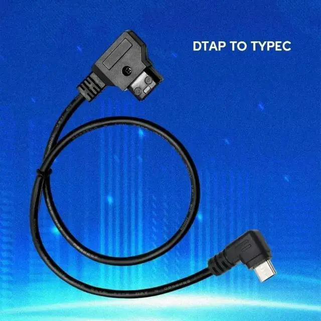 Alt view image 5 of 6 - 2025 Efficient Charging Cable DTAP to Type-C Cord Camera Power Cable Quick and Reliable Power Supply for V Mount