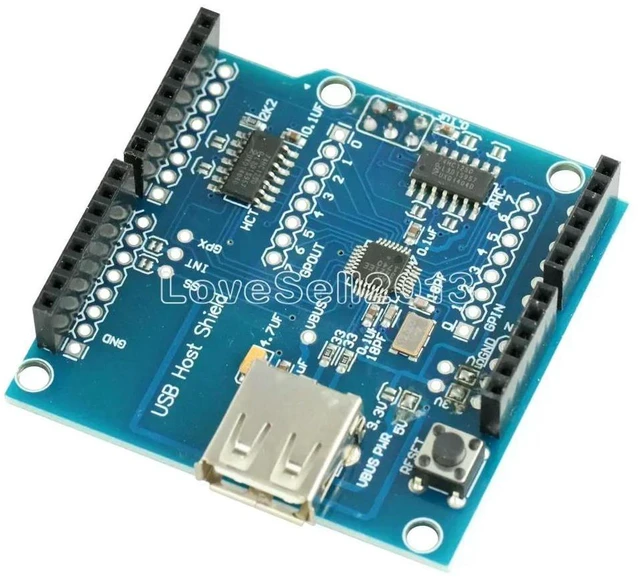 Alt view image 2 of 3 - USB Host Shield Support Google for Android ADK & UNO MEGA Duemilanove 2560 For