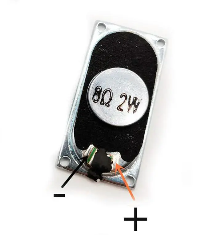Main image of 8Ohm 2W waterproof speaker 2040 mini speaker for bathroom advertising machine 1pcs