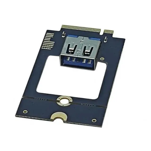 Alt view image 3 of 3 - Laptop M.2 B-Key To Bluetooth Network USB 3.0 SSD NGFF 3042/52 Converter M.2 Key-B To USB3.0 Adapter for WWAN Slot