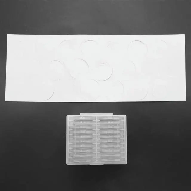 Alt view image 2 of 6 - YM-46 Mm Coin Capsules Ps Round Coin Holder Case And 7 Sizes (16/20/25/27/30/38/46Mm) Protect Gasket