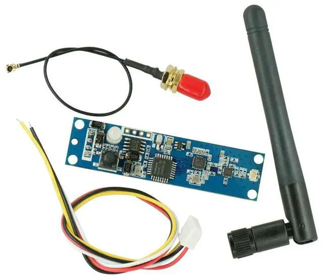 Main image of 2.4Ghz DMX512 Transmitter PCB Module Board with Antenna LED Controller Receiver