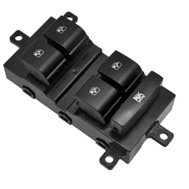 Main image of RHD Front Left Window Lift Control Switch 0111JAG00221N For Mahindra 14Bolero 2019-2025 Power Master Window Lift Button