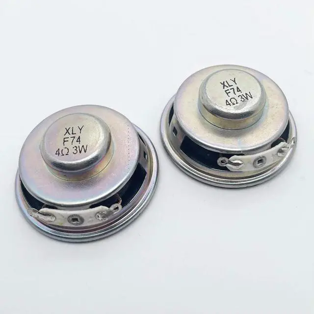 Alt view image 3 of 3 - 4ohm 3w mini speaker 40mm diameter 18mm thickness speaker unit 2pcs