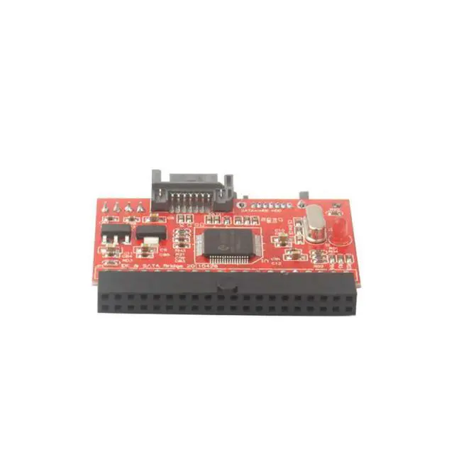 Alt view image 2 of 3 - 2 In 1 IDE To SATA / SATA To IDE Adapter Converter 3.5" 40pin for DVD CD HDD Bidirectional Transfer for PC SATA Data Cable