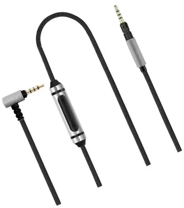 Main image of 2025 Premium Braided Auxiliary Cable Compatible for HD598/599/HD558/HD518/HD599