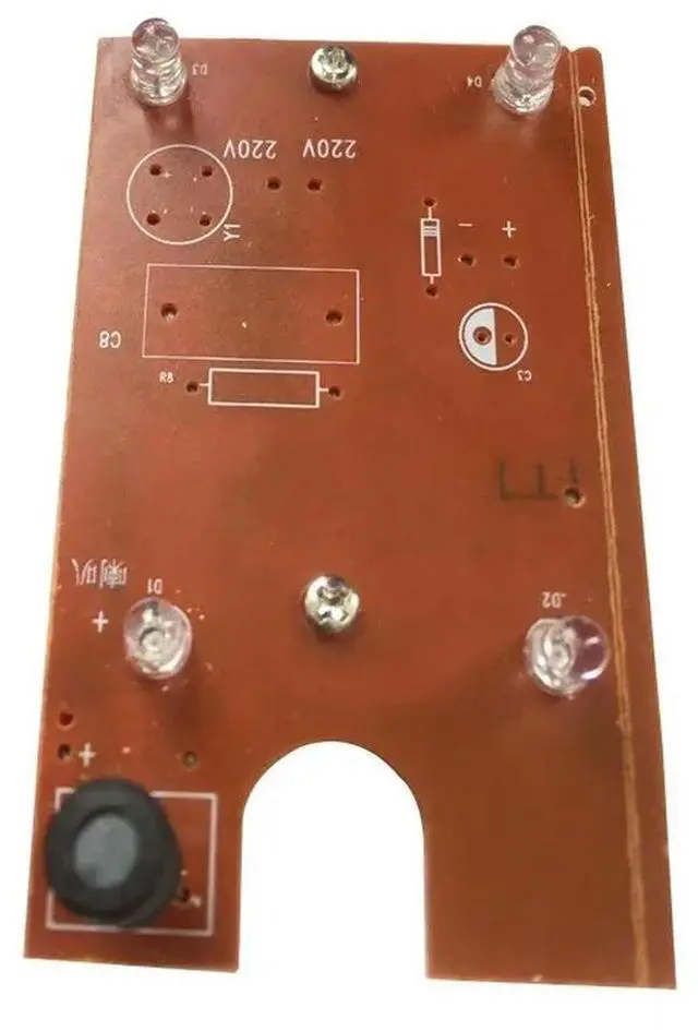 Alt view image 3 of 3 - Mini Piezo Strobe Light Siren 12V Wired Alarm with Hi Sound 115dB TPS-123