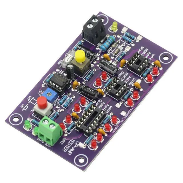Alt view image 3 of 6 - Operational Amplifier OP AMP Tester For Single Mono Dual Quad OPAMP Chip High Speed Low Speed Differentiation Module Board