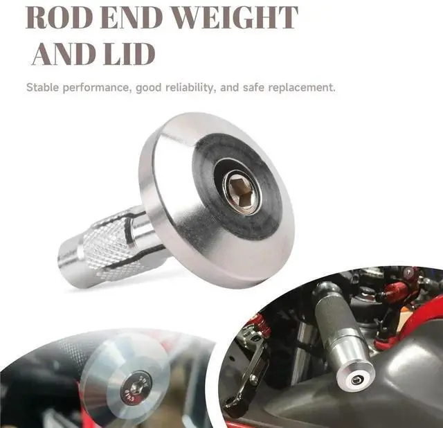 Alt view image 2 of 6 - Motorcycle Accessories Expansion Type Handle End Cap for HUSQVARNA Yamaha Honda Kawasaki Suzuki GasGas Motocross