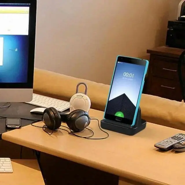 Alt view image 2 of 3 - Type-C Dock Charger Charging Desktop USB C 3.1 Cradle Station for Android Phone