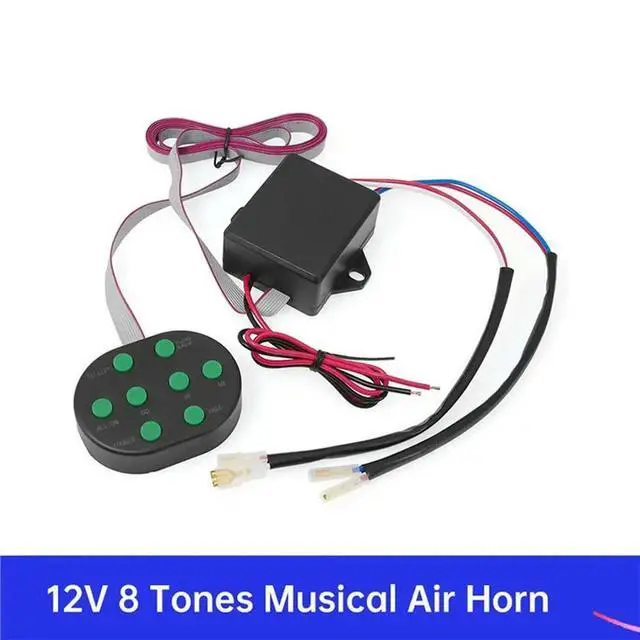 Alt view image 3 of 3 - 8 Sounds Control Box 12V-24V Univ Horn Conn For Vehicles