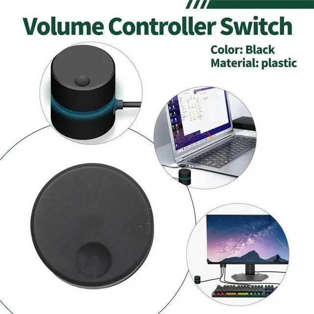 Main image of USB Computer Volume Adjustment Knob Multimedia Computer Volume Controller Notebook Desktop Sound Control Switch