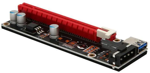 Main image of YM-2X Mini Pcie To PCI Express 16X Riser For Laptop Image Card EXP GDC BTC Antminer Miner Mpcie To PCI-E Slot Mining Card