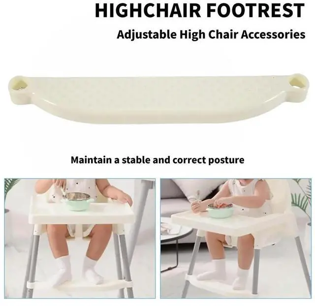 Main image of High Chair Foot Rest, Adjustable HighChairs Footrest Accessories, Footrest for IKEA Antilop HighChair