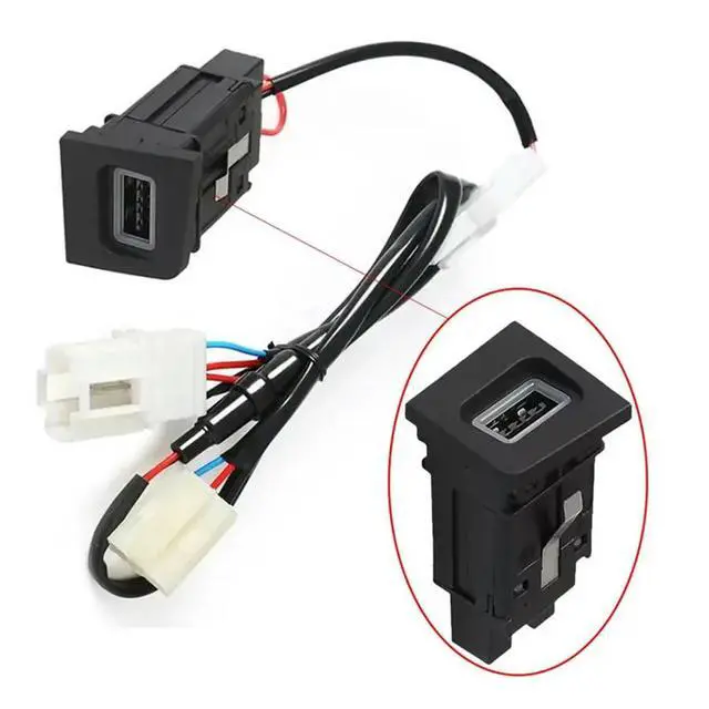 Alt view image 2 of 3 - Car Charger QC3.0 Fast Charger Interface Socket Charger Adapter For VW CC (2011-2012) And For Magotan (2007-2011, B6)