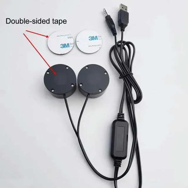 Alt view image 3 of 3 - 4Ohm 6W USB speaker for PC 3.5mm audio input mini Loudspeaker for advertising machine