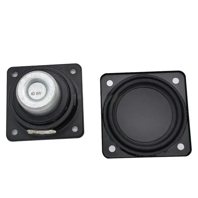 Alt view image 2 of 3 - 4Ohm 8W 48mm full frequency speaker dual magnetic speaker 2"
