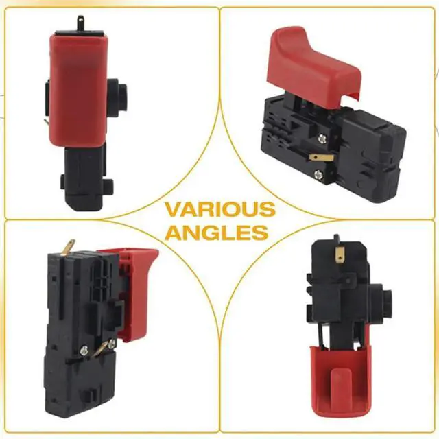 Main image of For Bosch Drill Switch 2607200623 GBM13RE/GBM10RE/GBM350RE/TBM3400/TBM1000/TBM3500 Electric Drill Replacement Parts