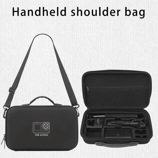 Alt view image 2 of 6 - Waterproof Travel Carrying Case Bag for Action 6 Camera Organizers Bag