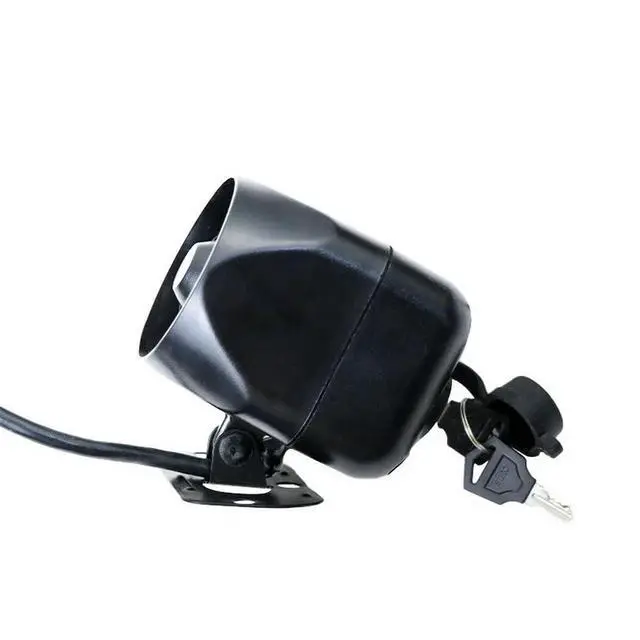 Alt view image 3 of 6 - 12V 105dB Wired Alarm Siren - 15W High-Volume Horn for Home Security, Anti-Shear Design, 4-Wire Built-in Alarm System