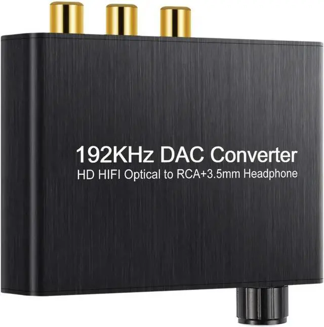 Alt view image 3 of 6 - 192Khz DAC Converter Digital To Analog Converter with Headphone Amplifier Built-In Bluetooth Receiver Music Player Durable