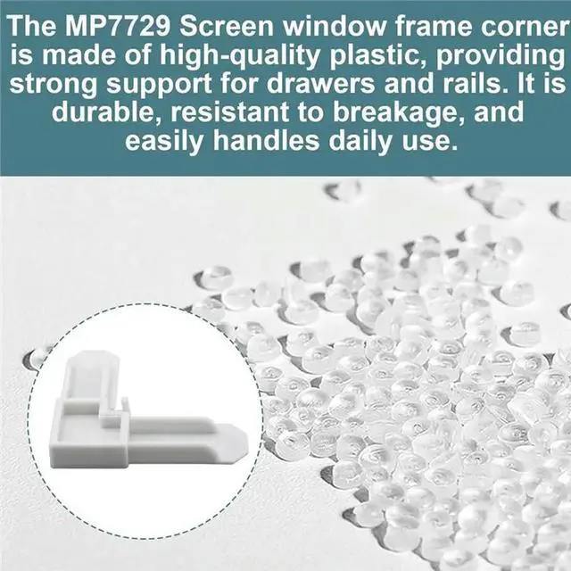 Main image of MP7729 Screen Frame Corner 5/16 In X 3/4 In 50 Pack For Window/Door For Sliding/Casement For Window Corners