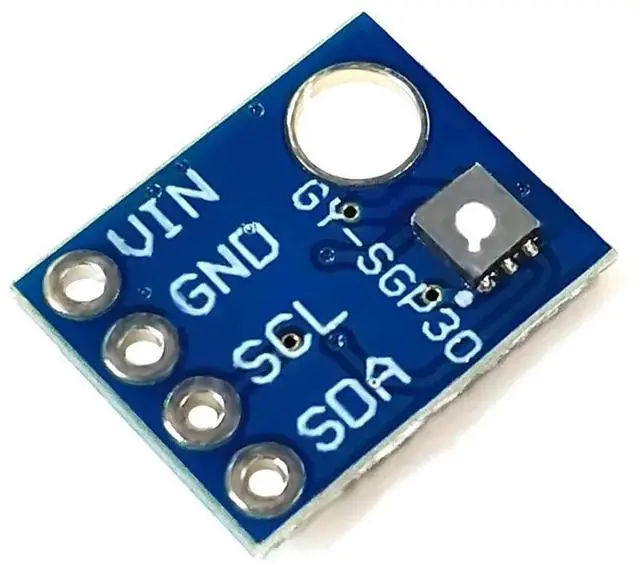 Main image of GY-SGP30 Gas Sensor Air TVOC ECO2 Carbon Dioxide CO2 IIC I2C 3.3V 5V SGP30 Measurement Detector Formaldehyde Module