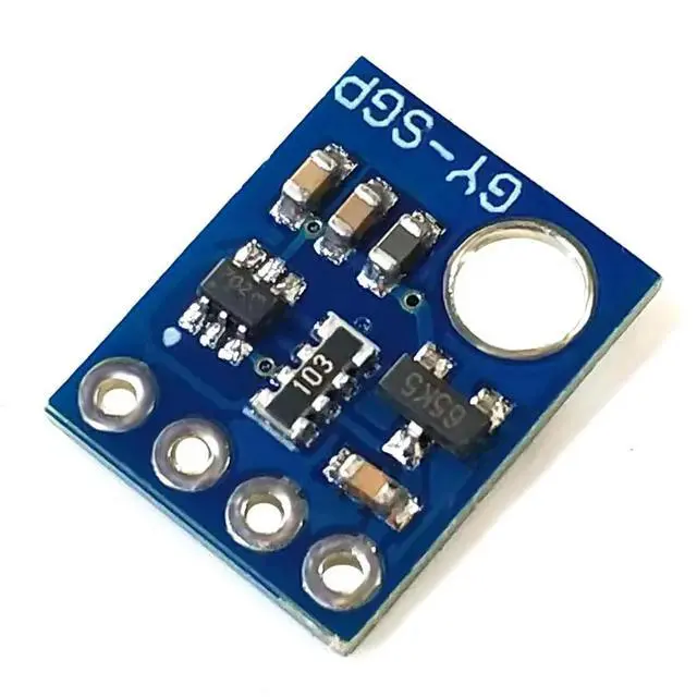 Alt view image 3 of 6 - GY-SGP30 Gas Sensor Air TVOC ECO2 Carbon Dioxide CO2 IIC I2C 3.3V 5V SGP30 Measurement Detector Formaldehyde Module