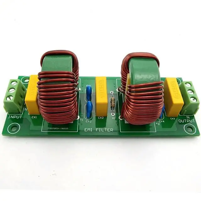 Alt view image 2 of 3 - Second-stage 10A EMI filter power purifier filter noise impurity AC/DC general product board