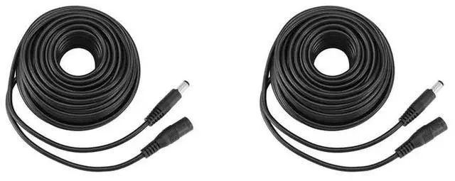 Main image of 2X DC Power Extension Cable Connector Extension Cord Jack Adapter Lead Cable DC5521 Connector Male To Female 10M