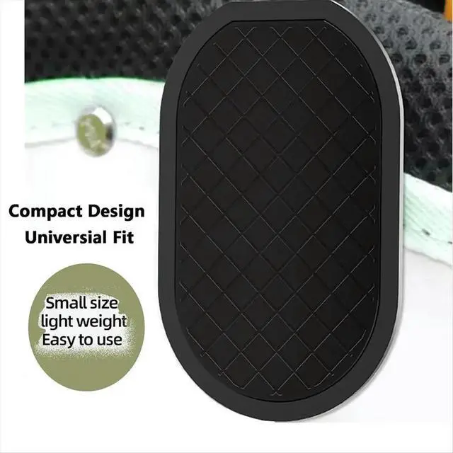 Alt view image 4 of 6 - Magnetic Golf Rangefinder Landing Pad, Industrial-Grade Steel Clip Secure Hold and Easy Access for Various Golf Bags